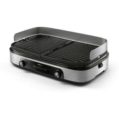 ΓΚΡΙΛΛΙΕΡΑ ΗΛΕΚΤΡ PHILIPS HD6222/90 INOX 2400W
